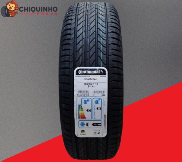 Pneu 195/65R15 Continental UltraContact 91H