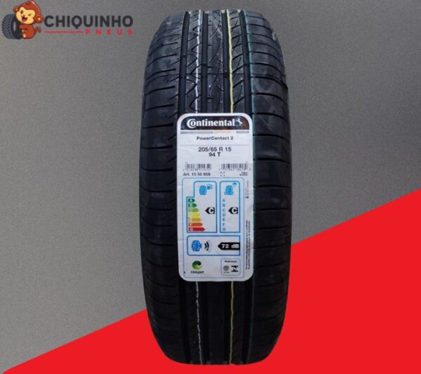 Pneu 205/65R15 Continental PowerContact2 94T