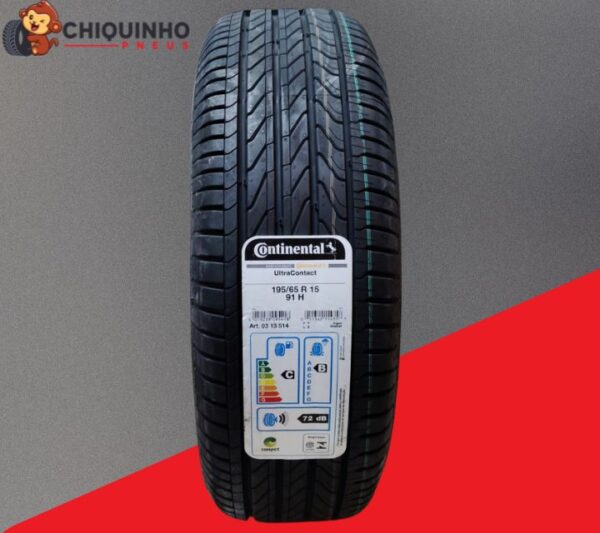 Pneu 195/65R15 Continental UltraContact 91H