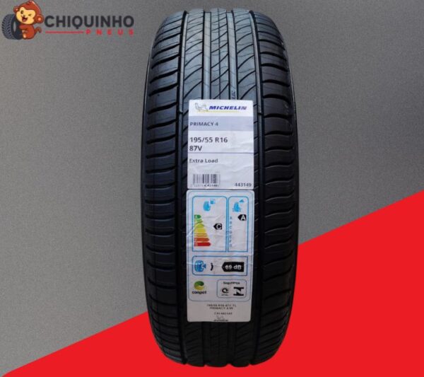 Pneu 195/55R16 Michelin Primacy4 87V